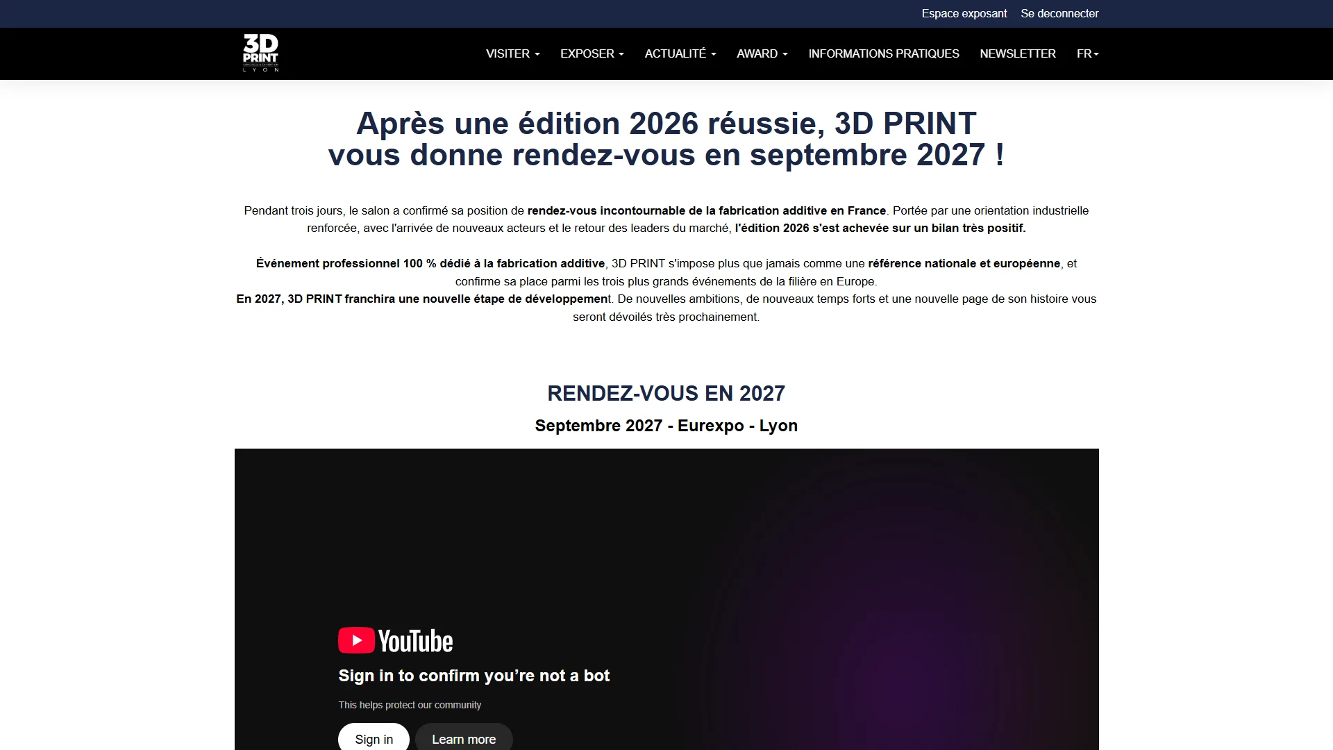 3D PRINT Lyon 2026