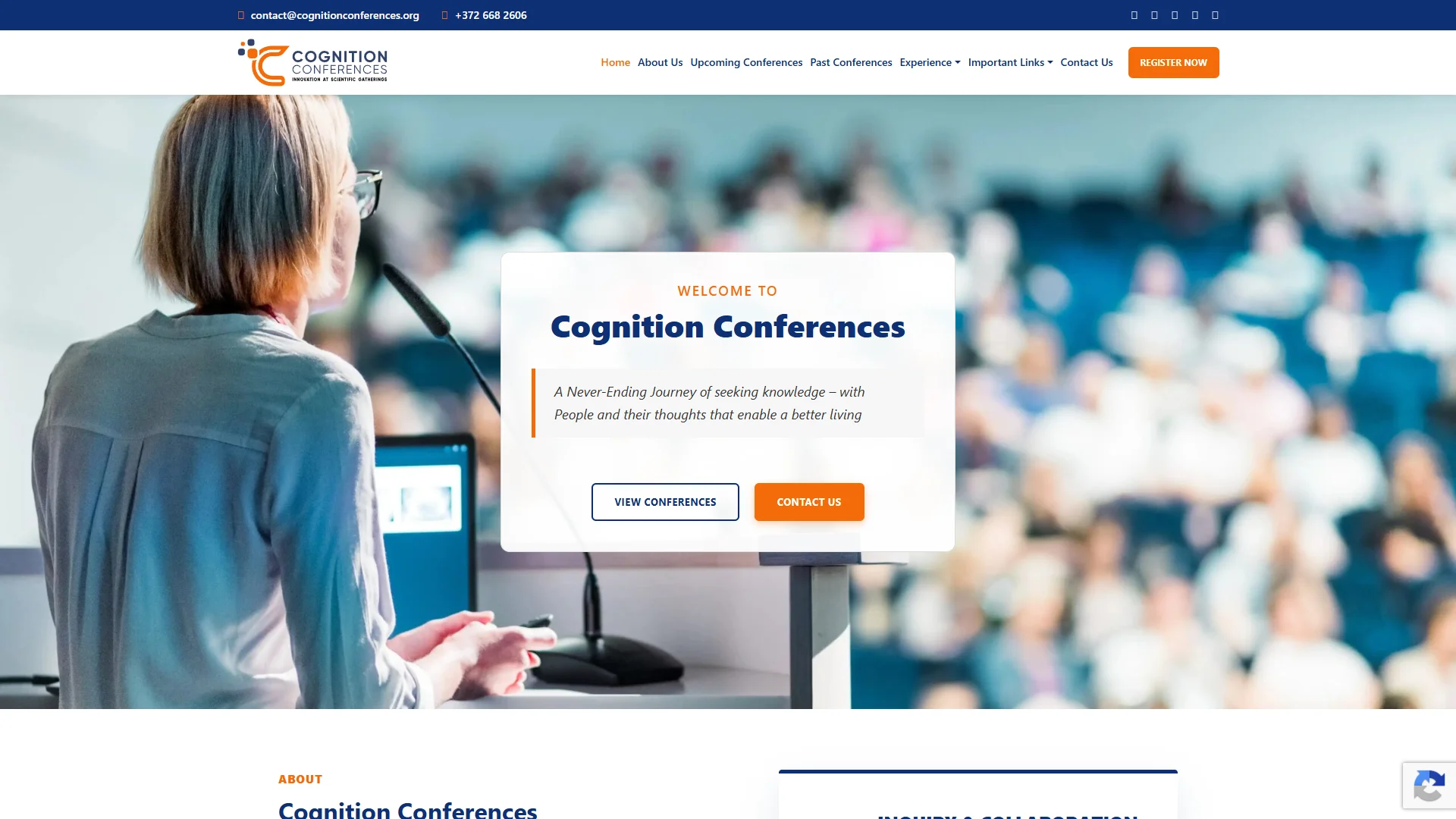 Cognition Conferences