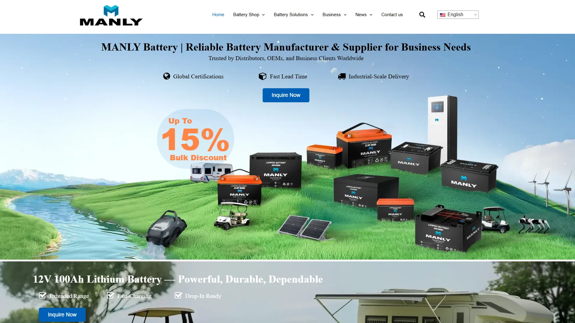 MANLY Battery