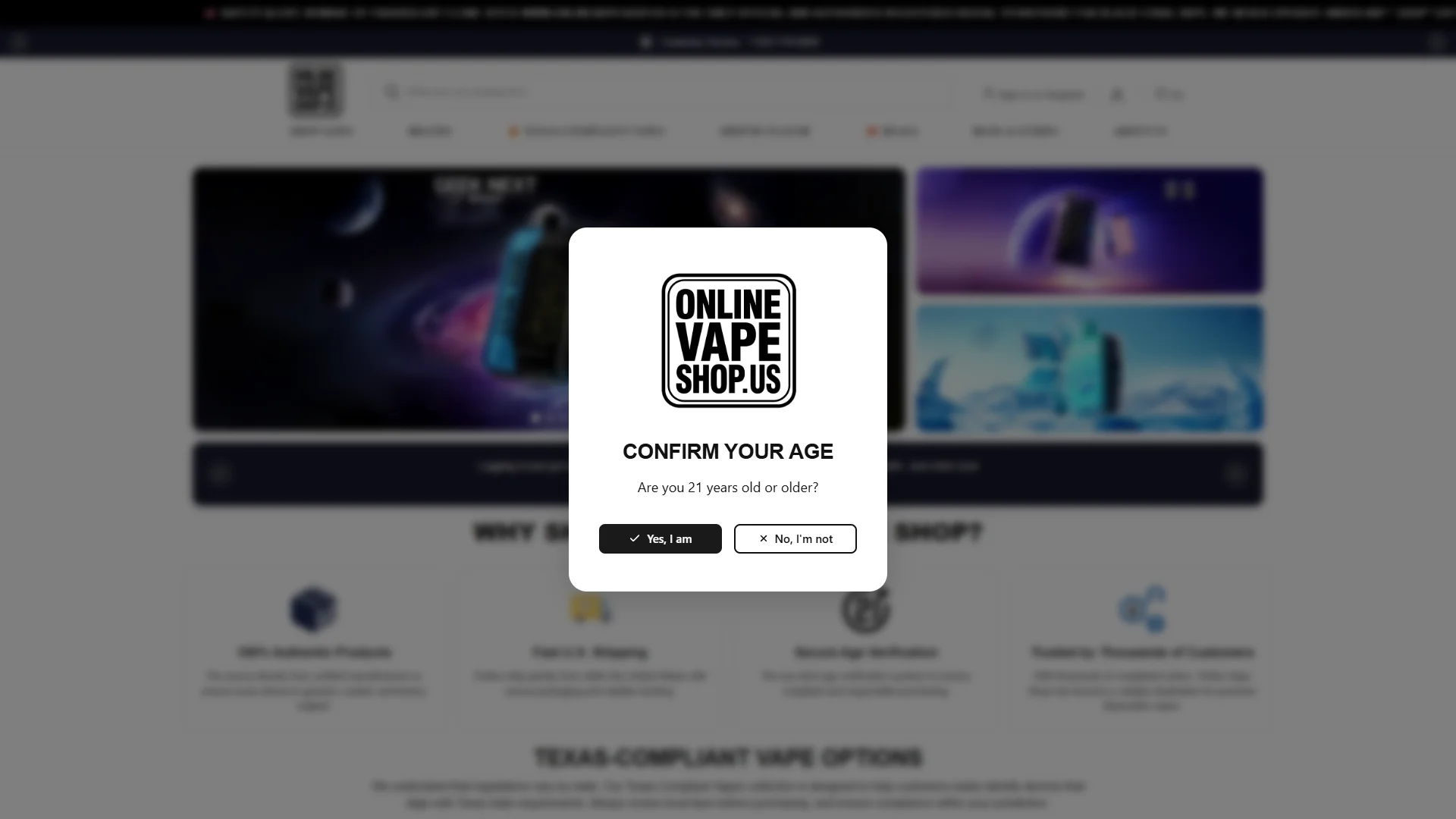 Online Vape Shop