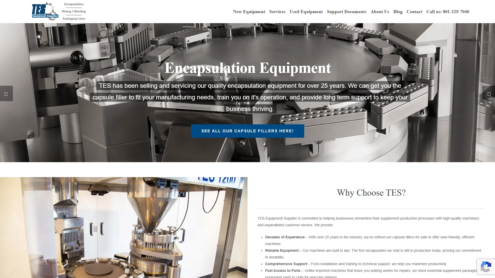 TES Equipment Supplier