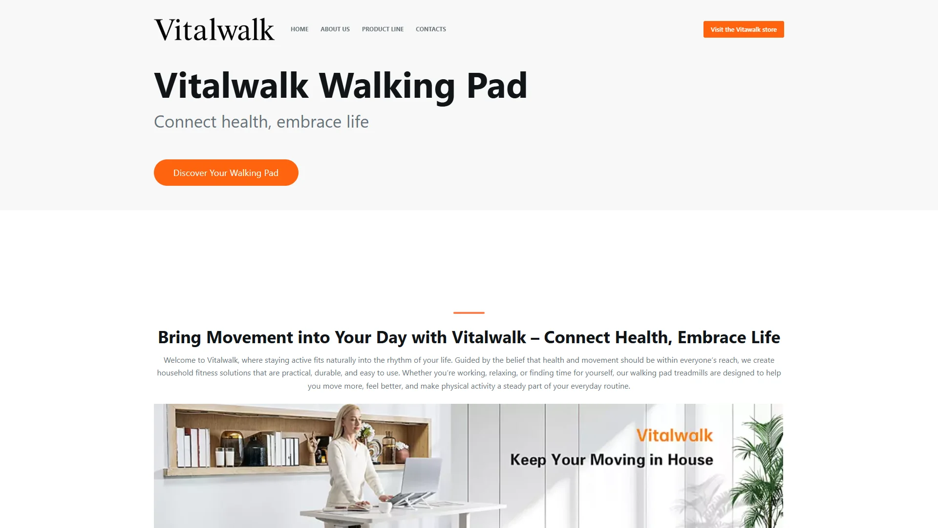 The Vitalwalk Official Site
