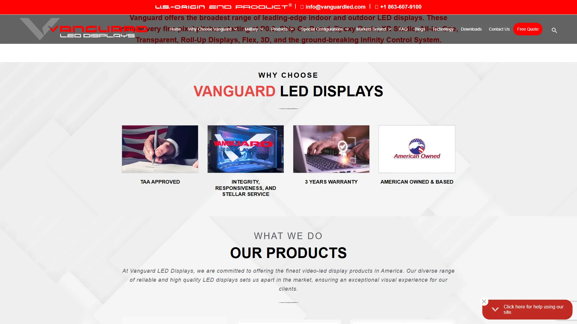 Vanguard LED Displays