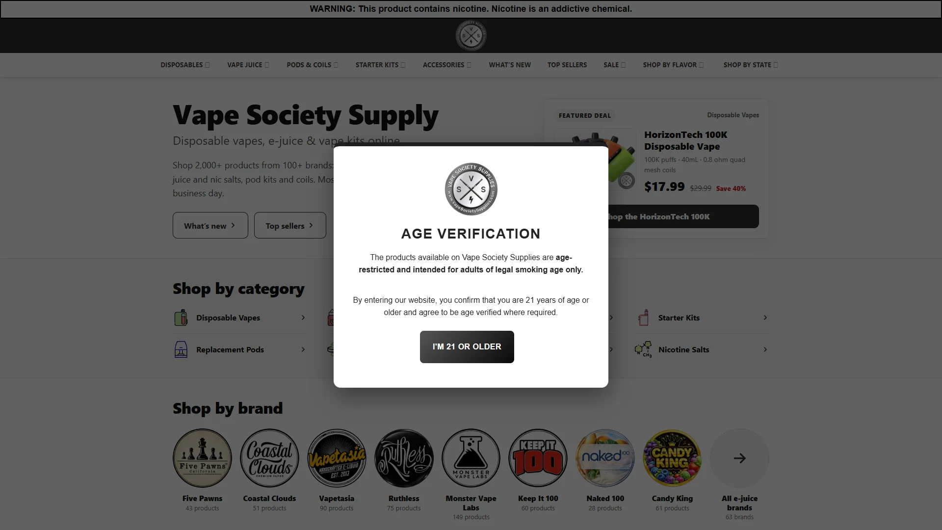 Vape Society Supplies