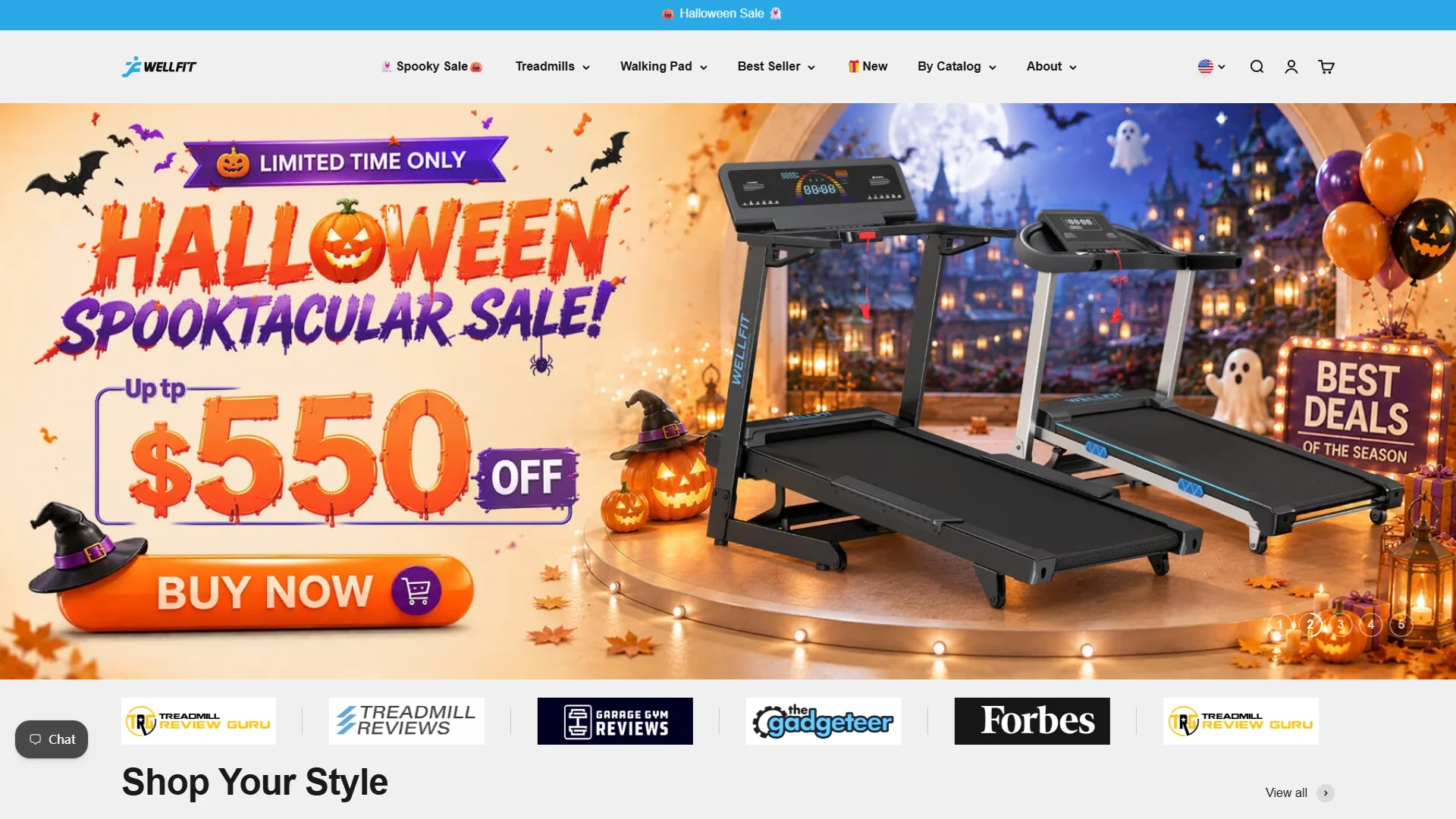 WellFit Treadmill